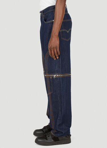 Levi's x No Sesso Zip Off Baggy Leg Jeans Blue lvn0349004