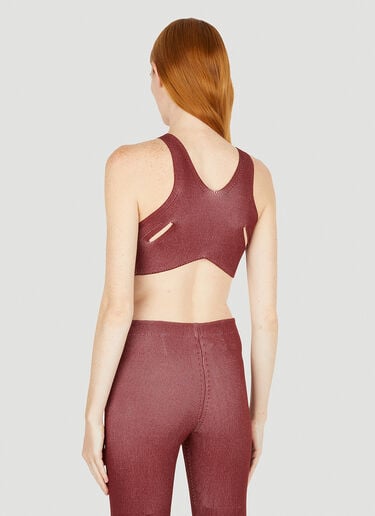 Lock Slit Top Dion Lee Lock Slit Top Red dle0249004
