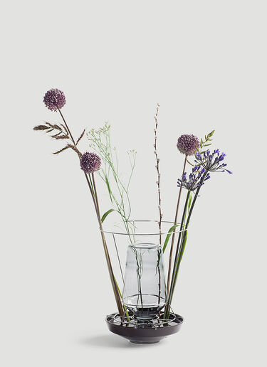 Valerie_objects Hidden Glass Vase Grey wps0640075
