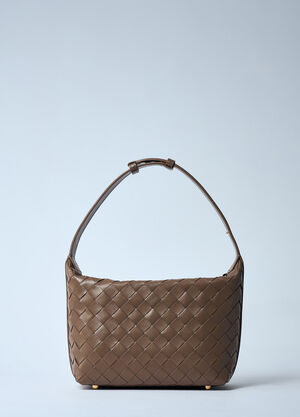 Bottega Veneta Mini Wallace Shoulder Bag Brown bov0259024