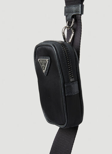 Prada Re-Nylon Messenger Crossbody Bag Black pra0149051