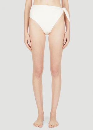 VETEMENTS Asymmetric Tie Bikini Bottoms Blue vet0255003