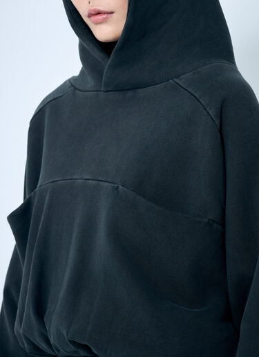 Entire Studios Double Double Hooded Sweatshirt Black ent0258010