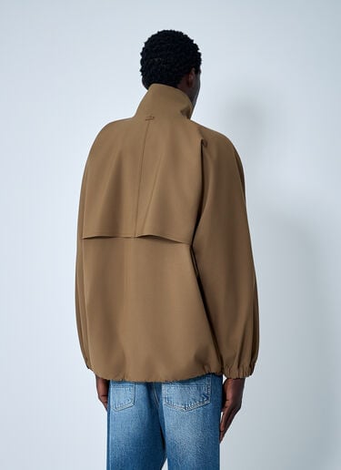 Technical Stand Collar Jacket Lacoste Technical Stand Collar Jacket Camel lac0162012