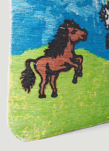 Flatbush Tote Bag Sky High Farm Workwear Flatbush Tote Bag Blue skh0352001