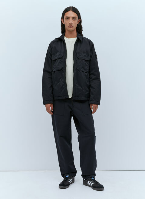 Stone Island Compass Patch Lightweight Jacket Cream sto0154068