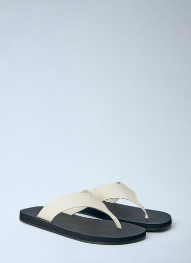 The Row Dune Classic Ginza Sandals Ivory row0264000