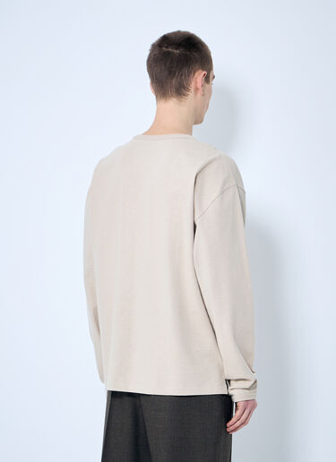 Lemaire Boxy T-Shirt Beige lem0160011