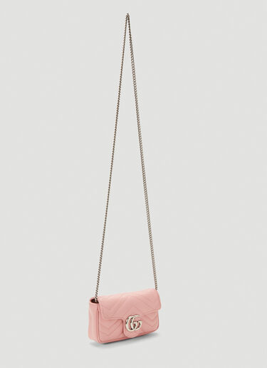 Gucci GG Marmont Mini Shoulder Bag Pink guc0241136