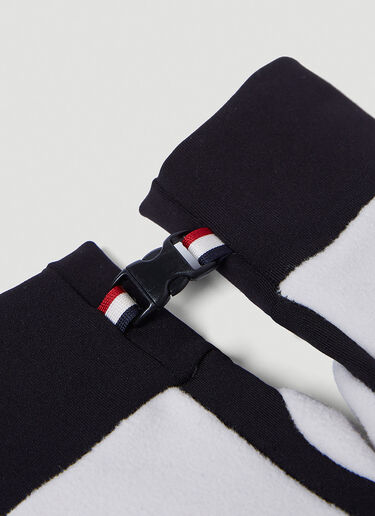 Moncler Grenoble Attachable Logo Fleece Gloves White mog0253011