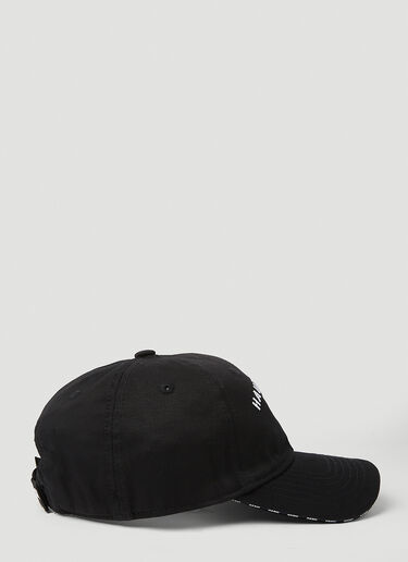 VETEMENTS Maison De Couture 베이스볼 캡 블랙 vet0151021