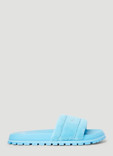 Marc Jacobs The Terry Slides Blue mcj0253002