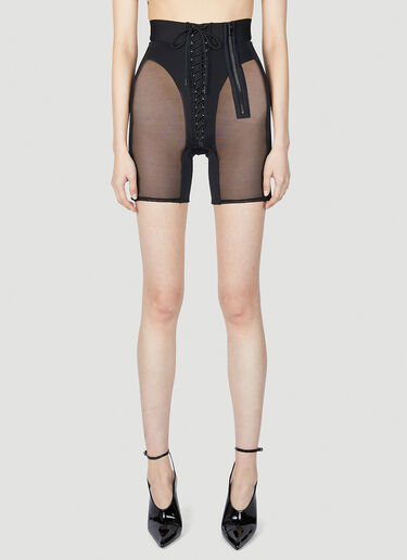 Corset Shorts Mugler Corset Shorts Black mug0251006