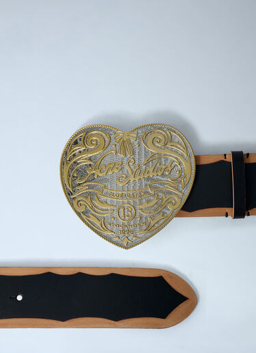 Heart Logo Engraved Belt Acne Studios Heart Logo Engraved Belt Camel acn0262012