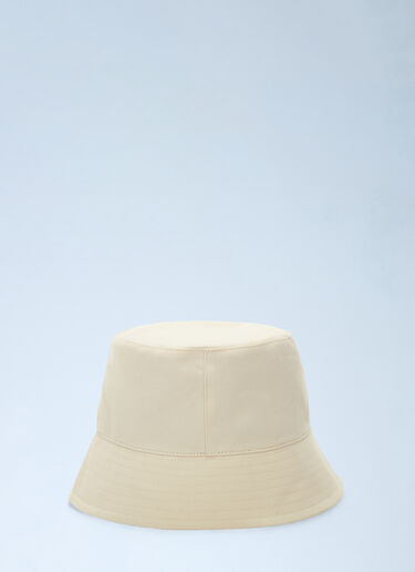 Bear In Mind Bucket Hat Palm Angels Bear In Mind Bucket Hat White pma0160012