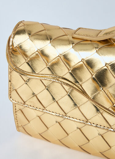 Bottega Veneta Long Andiamo Clutch Gold bov0259072