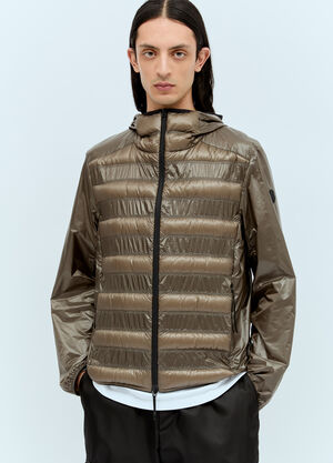 Moncler 루스니 쇼트 다운 재킷 블랙 mon0156012