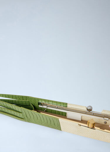 Jacquemus The Poireau Clutch Bag Green jac0264045