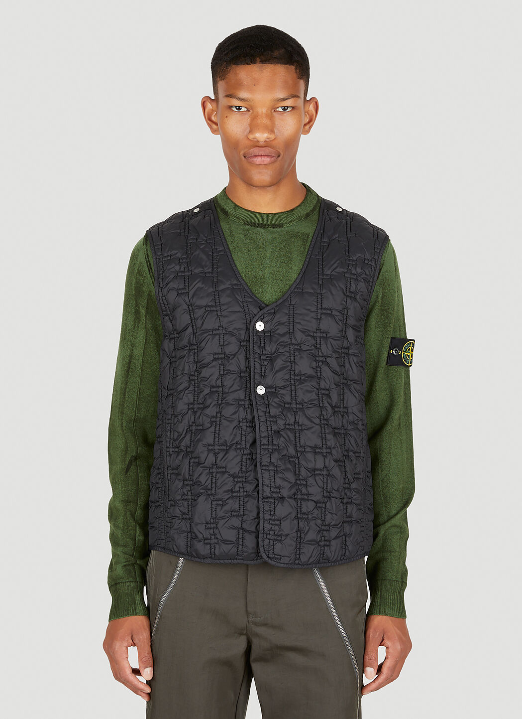 Stone island shadow new arrivals project vest