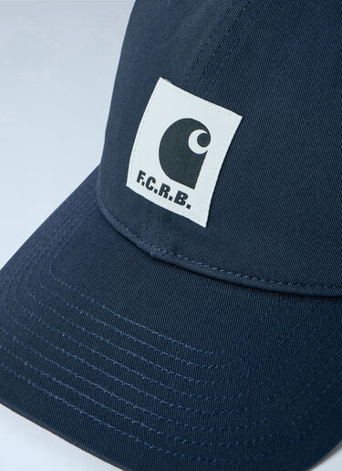 Logo Patch Baseball Cap Carhartt WIP x F.C.Real Bristol Logo Patch Baseball Cap Blue wip0364005