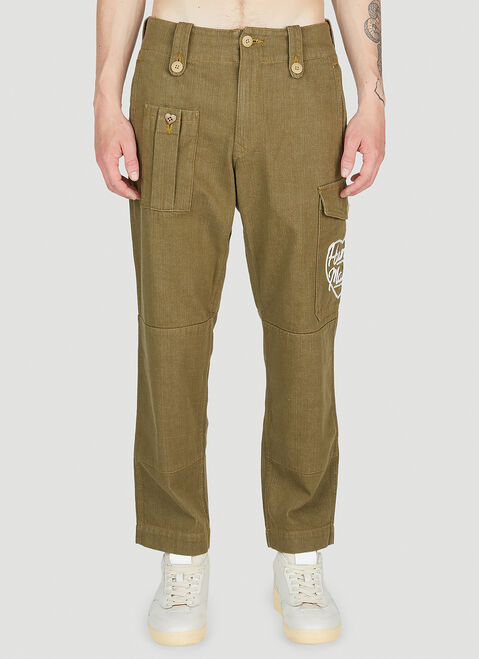 Human Made Military Cargo Pants Khaki hmd0152006
