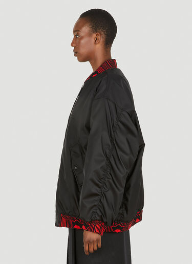 Prada [Re-Nylon] 봄버 재킷 블랙 pra0248073