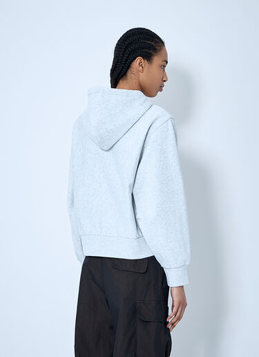 Carhartt WIP W' Hooded American Script Sweatshirt White wip0259003