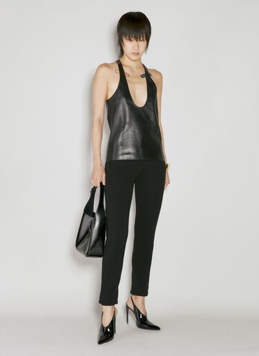 Saint Laurent Le 5 à 7 Supple Smal Shoulder Bag Black sla0254088