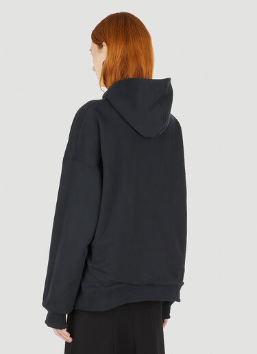 Balenciaga Reversible Hooded Sweatshirt Black bal0247037