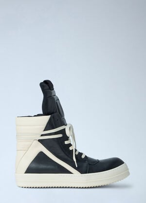 Rick Owens Geobasket High-Top Sneakers Black ric0165007