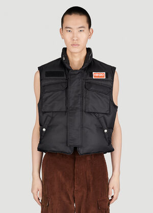 Kenzo x Levi's Quilted Cargo Vest Red klv0156003