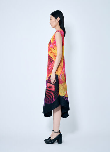 Pleats Please Issey Miyake Spectrum Pleated Dress Multicolour plp0259008