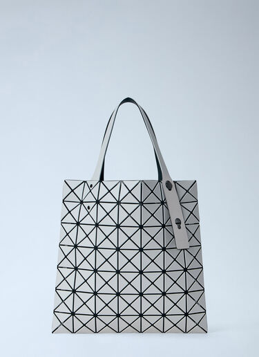 LN-CC® - Bao Bao Issey Miyake: Prism Matte Tote Bag - Grey Bao Bao Issey Miyake Prism Matte Tote Bag Grey bao0366005