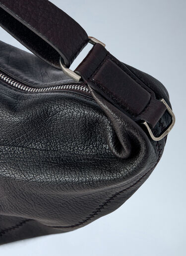 LN-CC® - Lemaire: Mini Quiver Clip Bag - Dark Brown Lemaire Mini Quiver Clip Bag Dark Brown lem0266023
