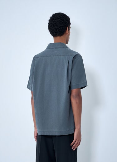 MM6 Maison Margiela Button-Down Utility Shirt Grey mmm0163014