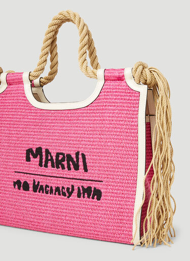 Marcel Tote Bag Marni x No Vacancy Marcel Tote Bag Pink mvy0253015