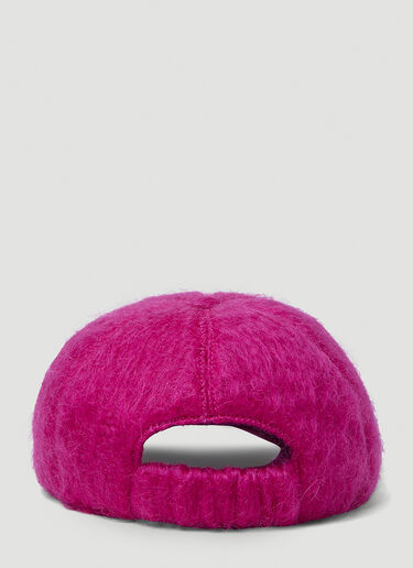 Gucci Mohair Baseball Hat Pink guc0251147