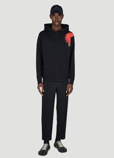 Yohji Yamamoto x New Era Hooded Sweatshirt Black yoy0152004