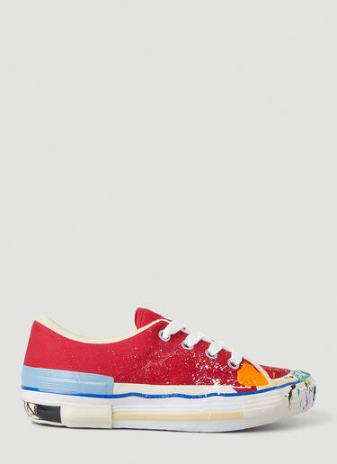 Lanvin x Gallery Dept. Paint Splatter Sneakers Red lag0148015