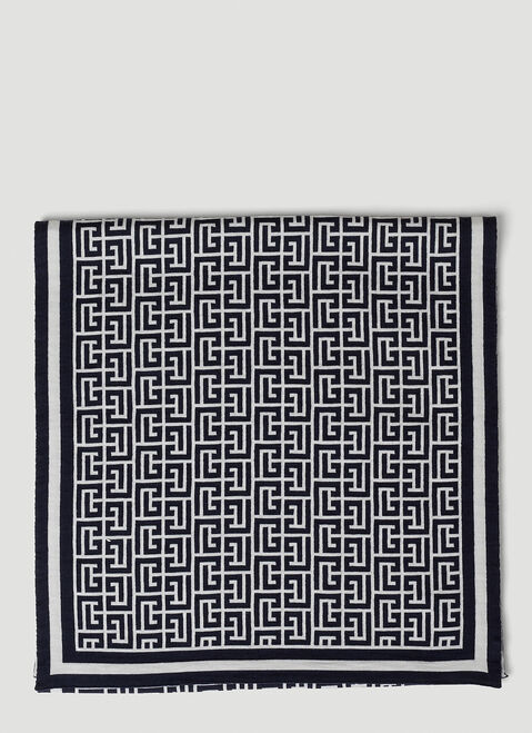 Balenciaga Monogram Scarf Pink bal0152078