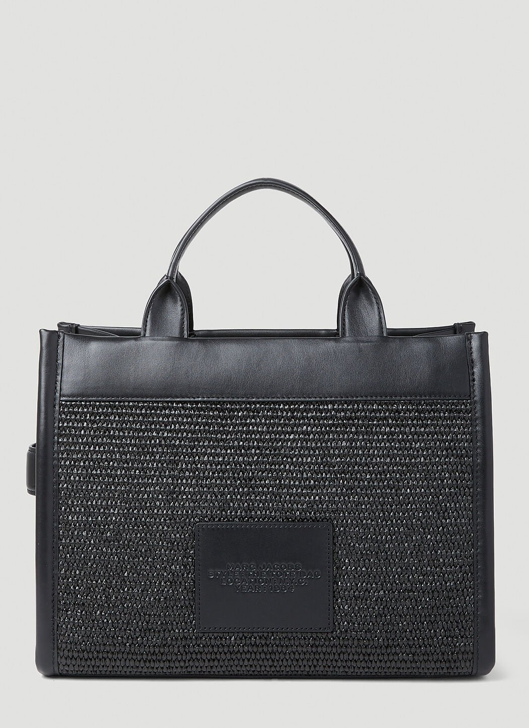 Marc Jacobs Women's' DTM Woven Medium Tote Bag in Black | LN-CC®