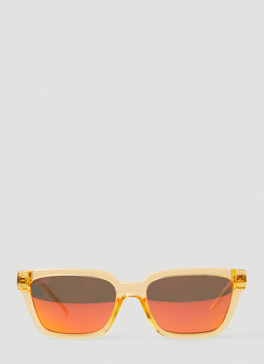 Gucci Translucent Square Sunglasses Orange guc0145157