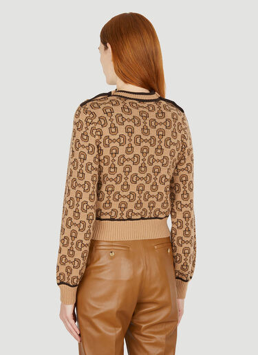 Gucci 홀스빗 자카드 스웨터 베이지 guc0251039