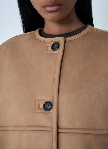 Max Mara Zaza Poncho Jacket Camel max0262030