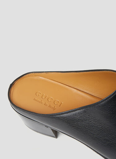 Gucci 高跟穆勒鞋 黑色 guc0154028