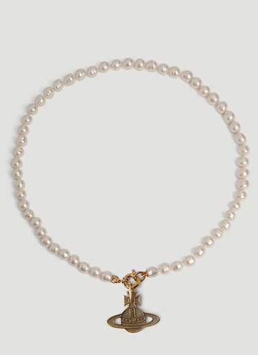 Vivienne Westwood Hilarios Pearl Necklace Gold vvw0150061