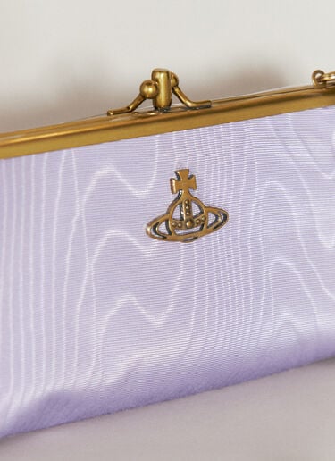 Vivienne Westwood DBフレームチェーンバッグ  パープル vvw0256005