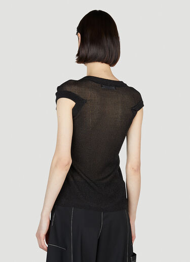 Gradient Multi Sleeve Top Kiko Kostadinov Gradient Multi Sleeve Top Black kko0252009