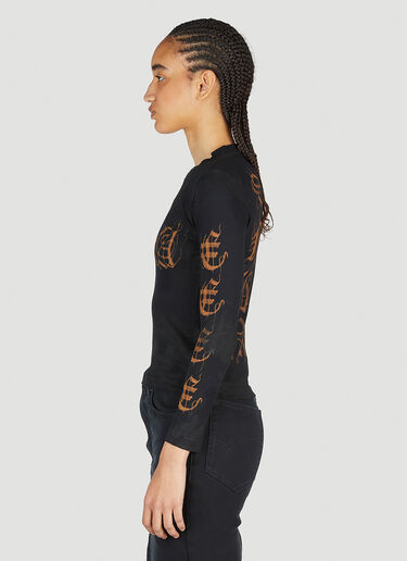 Balenciaga Tight Logo T-Shirt Black bal0253017