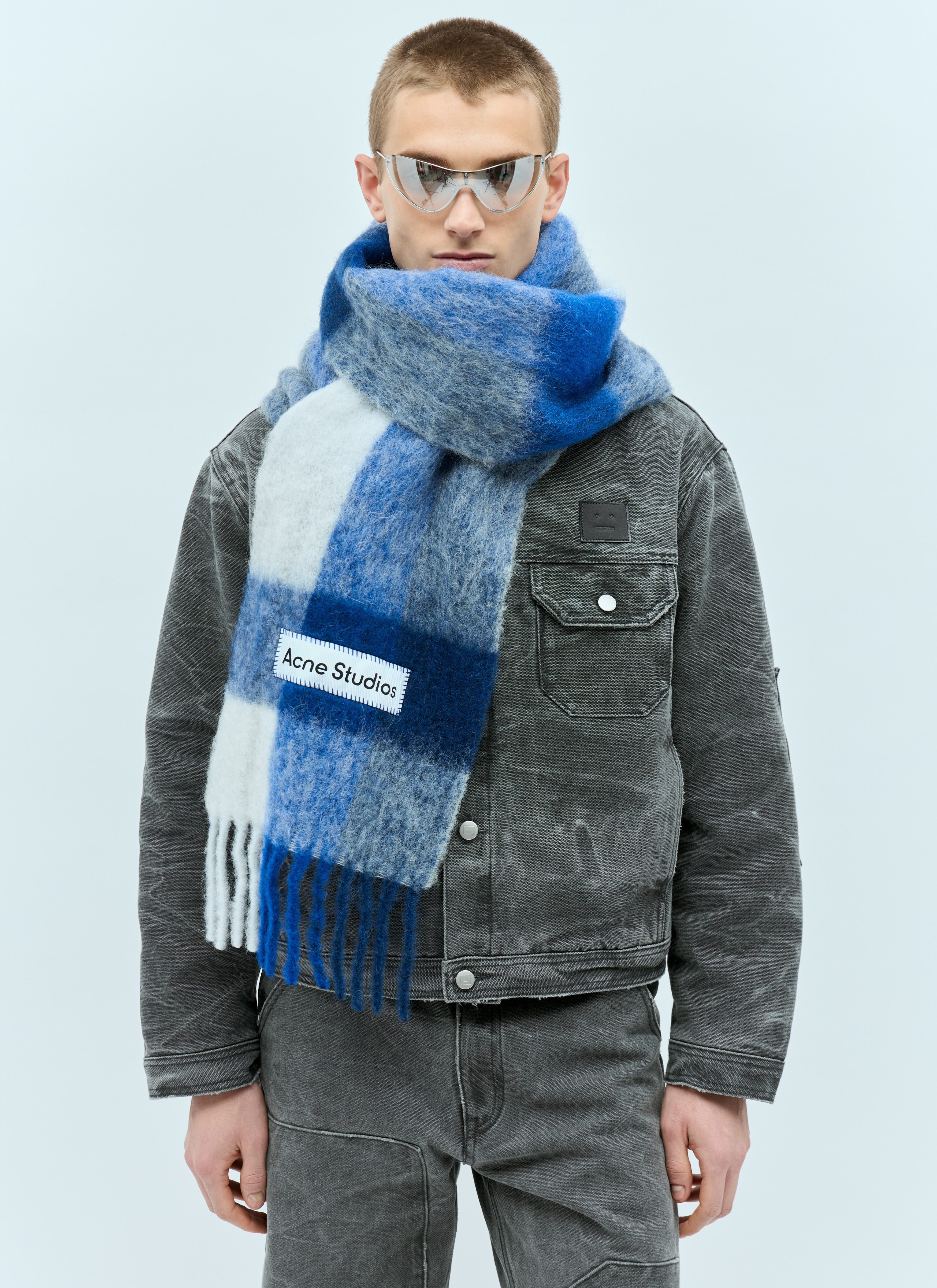 Acne studios hot sale scarf blue